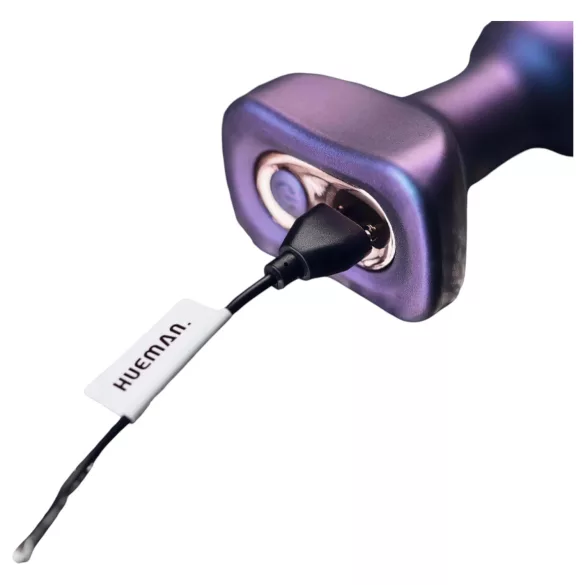 Hueman Space Inveder - rechargeable anal vibrator (purple)