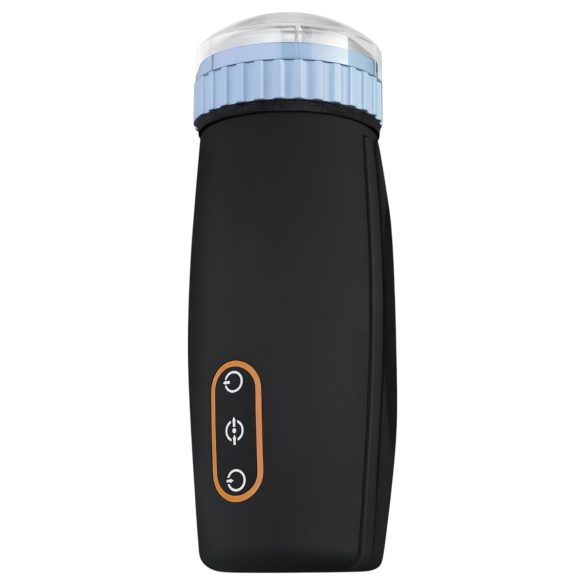 CRUIZR CM05 - Rechargeable Thrusting & Suction Male Toy (Black-Blue)