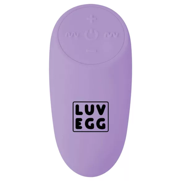 LUV EGG XL - wearable, rechargeable wireless vibrating egg (purple)