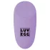 LUV EGG XL - wearable, rechargeable wireless vibrating egg (purple)