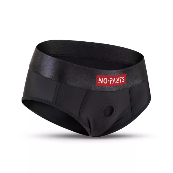 No-Parts Robin - Clip-On Briefs (Black) - L