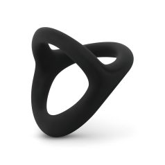   Easytoys Desire Ring - Flexible Penis and Testicle Ring (Black)