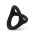 Easytoys Desire Ring - Flexible Penis and Testicle Ring (Black)