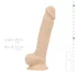 Real Fantasy Ashton - Lifelike Dildo with Balls - 20.5cm (Natural)