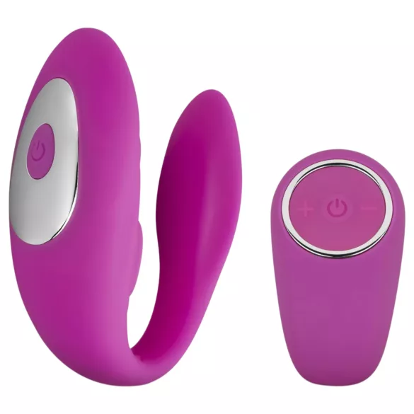 Easytoys Tap Dancer - Waterproof Wireless Couple's Vibrator (Pink)