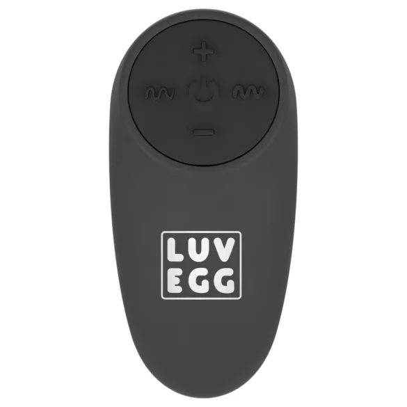 LUV EGG - wearable rechargeable remote-control vibrating egg (black)