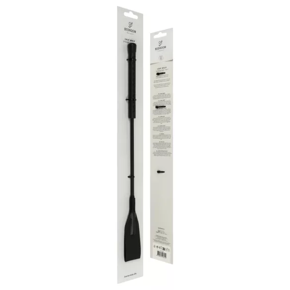 Bedroom Fantasies - Leather-Look Riding Crop (Black)