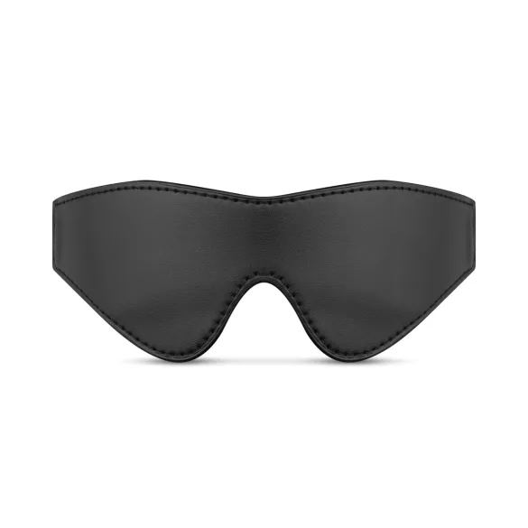 Bedroom Fantasies - Black Leather-Look Eye Mask