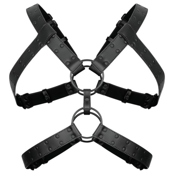 Rocco Bedroom Fantasies - Black Body Harness Top (S-XL)