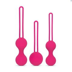 Easytoys LoveBalls - 3-Piece Kegel Ball Set (Pink)