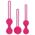 Easytoys LoveBalls - 3-Piece Kegel Ball Set (Pink)