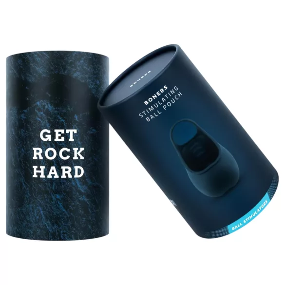 Boners - rechargeable vibrating ball stimulator masturbator (blue)
