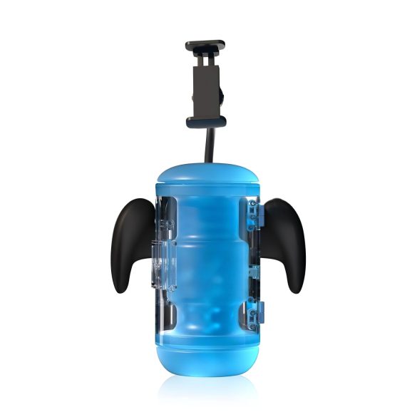 BLOWCAST Wingman Pro - Automatic Masturbator (Blue-Black)