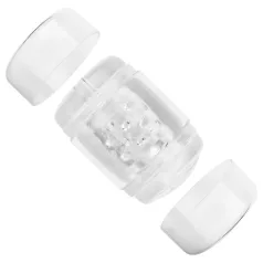   FPPR. - Dual-Ended Masturbator - Vagina & Mouth (Transparent)
