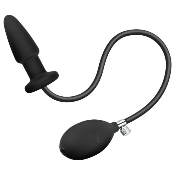 EasyToys - Inflatable Anal Plug (Black)