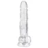 EasyToys - Transparent 17cm Dildo with Balls
