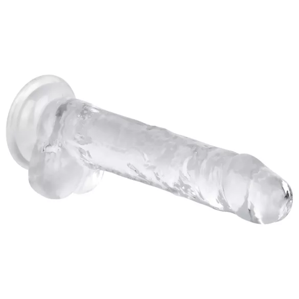 EasyToys - Transparent 17cm Dildo with Balls