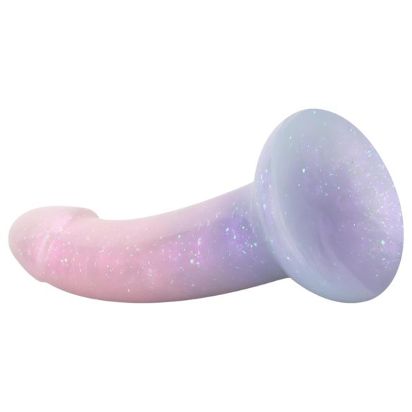 EasyToys Mermaid - Glitter Dildo - 6" (Pink)
