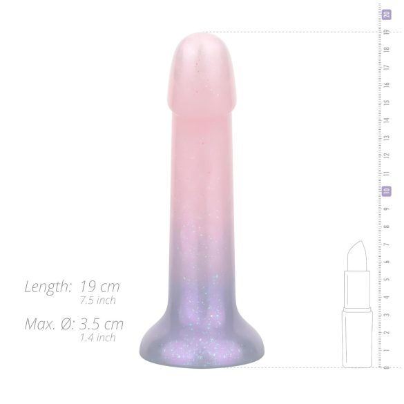 EasyToys Mermaid - Glittering Dildo - 19cm (Pink)