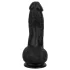Easytoys - Realistic Black Dildo with Balls - 12 cm