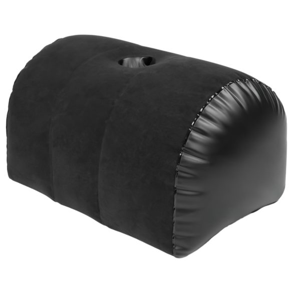 Bedroom Fantasies - Inflatable Pillow with Vibrator Holder (Black)