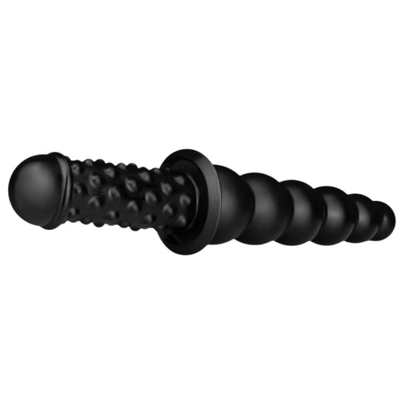 BUTTR Akimbo - Dual-Ended Anal Dildo (Black)