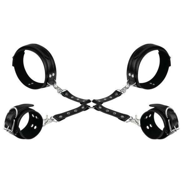 Bedroom Fantasies - Wrist and Thigh Cuffs (Black)