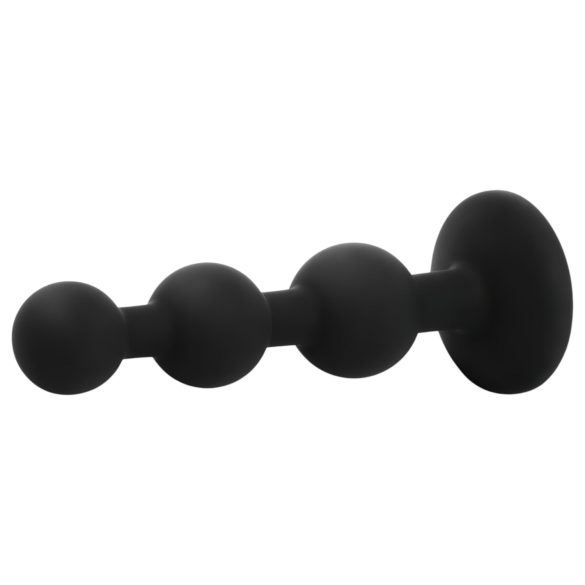 EasyToys - Beaded Anal Plug (Black)