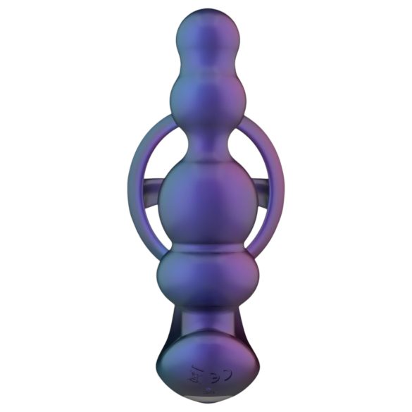 Hueman Stellar Force - anal vibrator and penis ring (purple)
