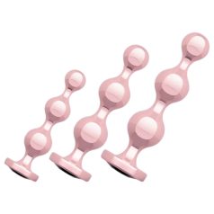 Rosy Gold - Rose Gold Anal Dildo Set