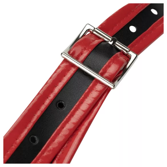 Easytoys - Strap-On with Triple Dildo (Black)