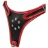 Easytoys - Strap-On with Triple Dildo (Black)