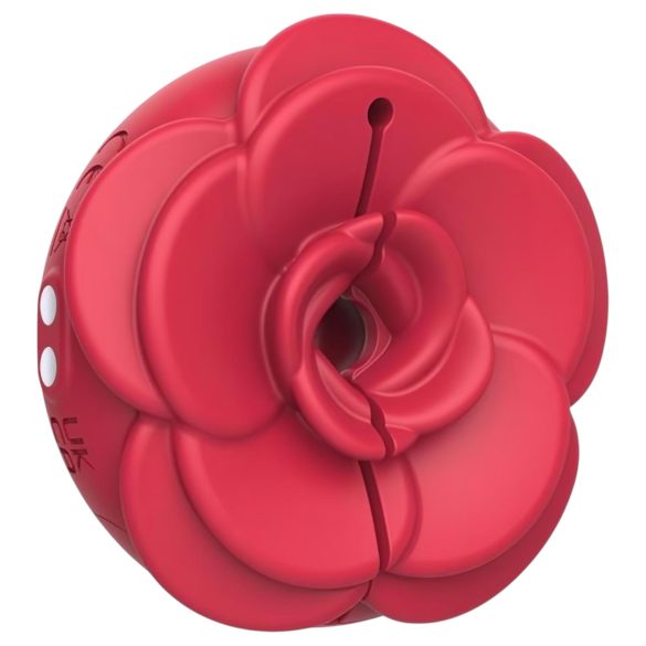 Teazers Rose - Vibrating Nipple Clamps (Red)
