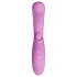 Good Vibes Only - thrusting clitoral vibrator (pink)