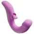 Good Vibes Only - thrusting clitoral vibrator (pink)