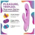 Good Vibes Only - clitoral vibrator with moving finger (purple)