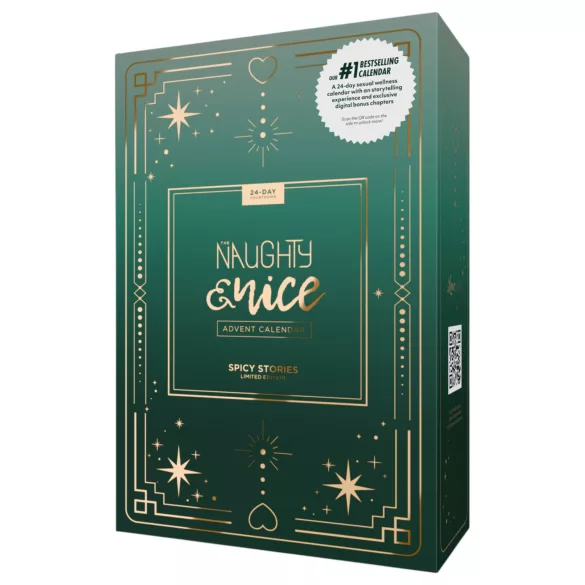 LoveBoxxx Naughty & Nice Spicy Stories Advent Calendar - 2026 (24-piece)