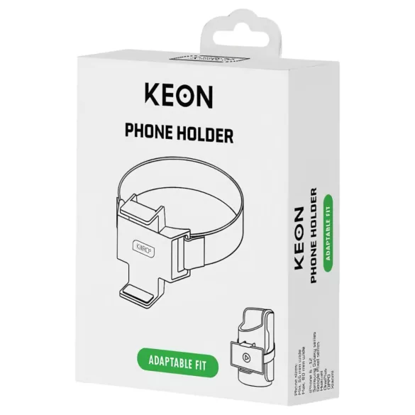 Kiiroo Keon - Black Masturbator with Phone Holder