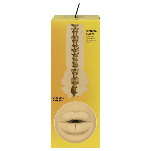 Kiiroo Victoria June - masturbator mouth - PowerBlow compatible (natural)
