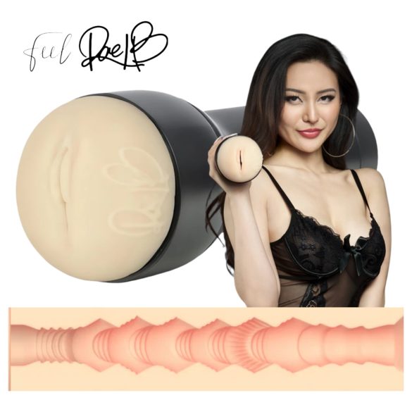 Kiiroo Rae Lil Black - Masturbator Sleeve - PowerBlow Compatible (Natural)