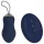 Goddess - wearable vibrating egg with remote control (dark blue)