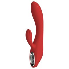   Red Revolution Sofia - Rechargeable Vibrator with Flexible Clitoral Arm (Red)