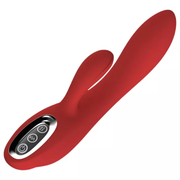 Red Revolution Sofia - Rechargeable Vibrator with Flexible Clitoral Arm (Red)