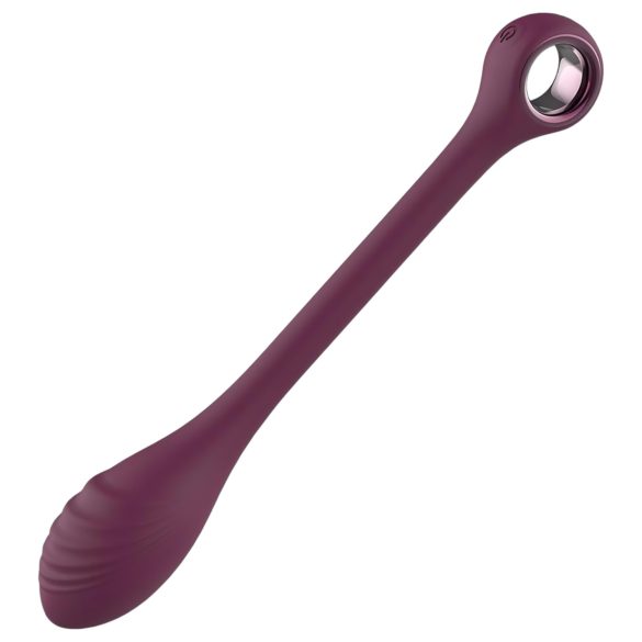 Glam - Rechargeable, Waterproof, Flexible G-Spot Vibrator (Purple)