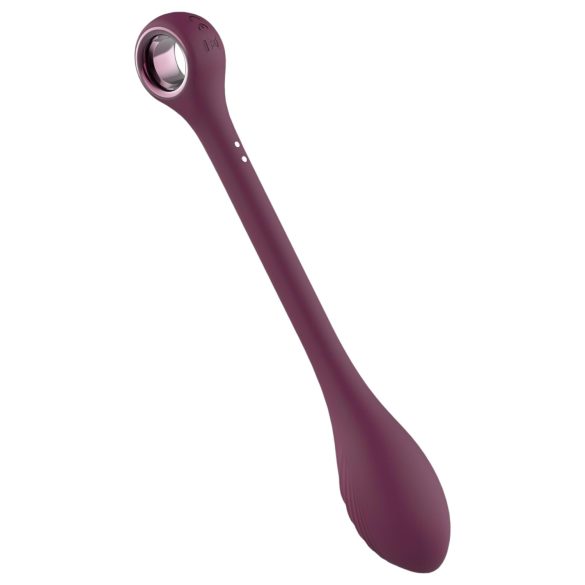 Glam - Rechargeable, Waterproof, Flexible G-Spot Vibrator (Purple)