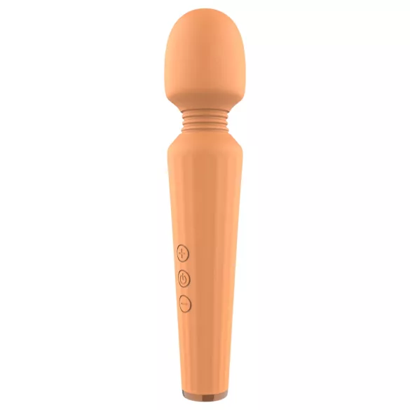 Glam - Rechargeable Massaging Vibrator (Orange)