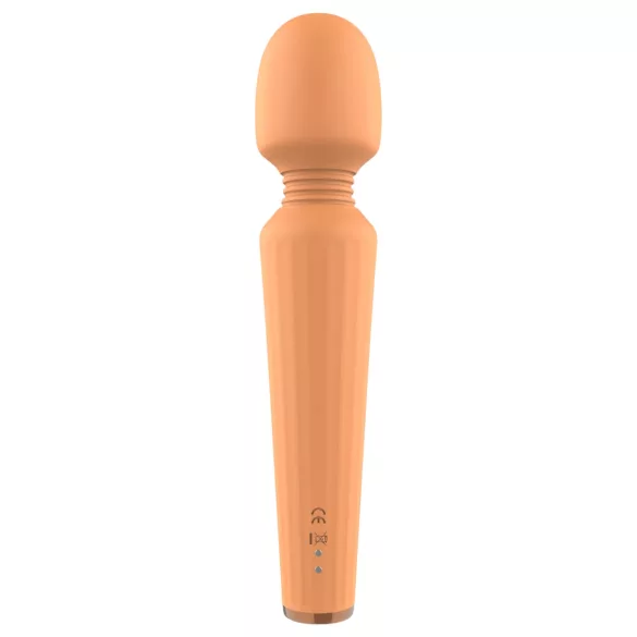 Glam - Rechargeable Massaging Vibrator (Orange)