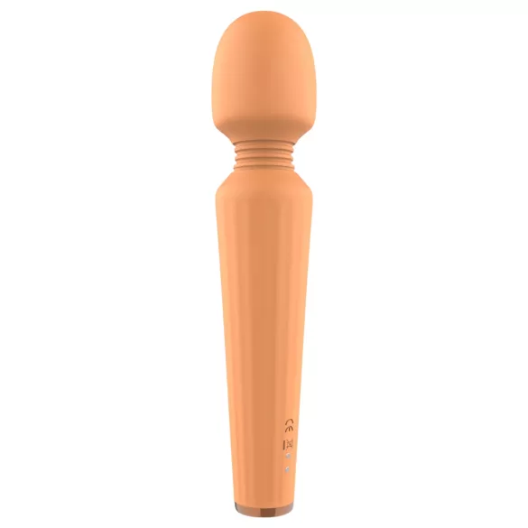 Glam - Rechargeable Massaging Vibrator (Orange)