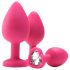 Flirts Anal Training Kit - 3-Piece Pink Plug Set