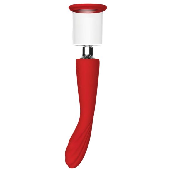 Red Revolution Georgia - G-Spot Vibrator & Intimate Pump (Red)